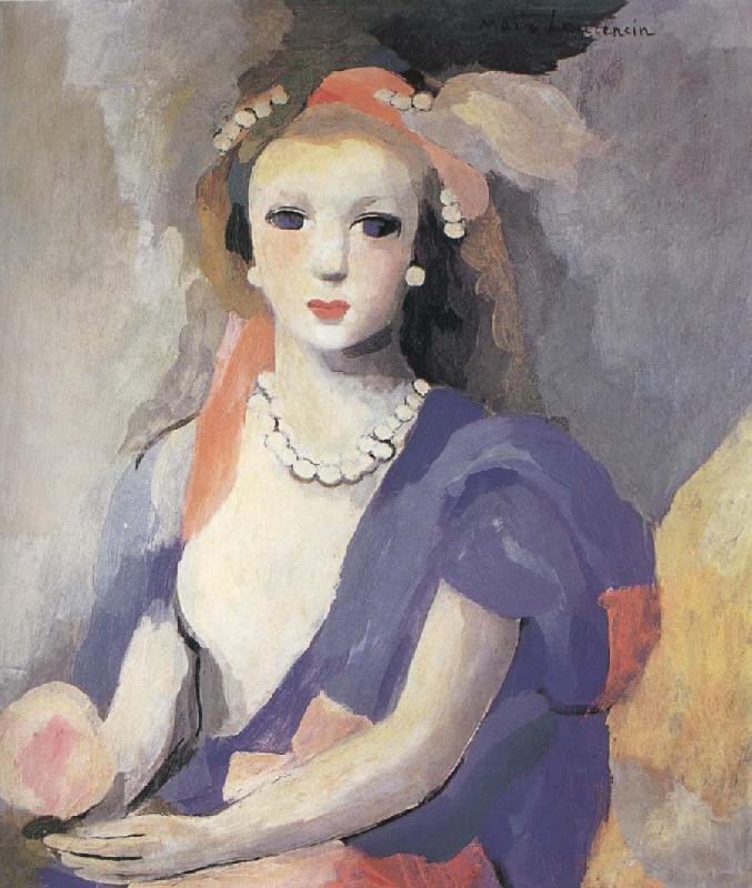 Marie Laurencin Female bust oil painting image